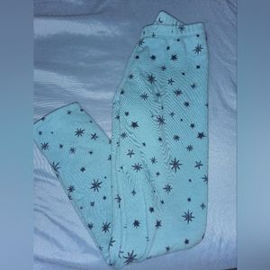 Blue PJ pants with stars Size L 10/12